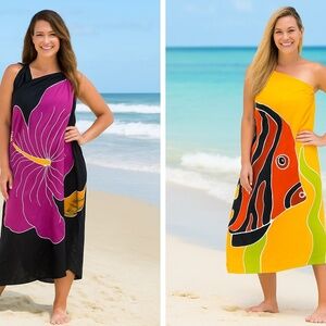 INDIA Boho Gypsy Skirt Dress Beach CONVERTIBLE Sarong Wrap ONE SIZE WOMENS S M L